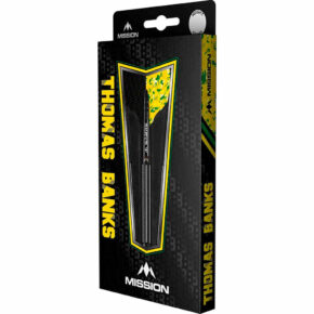 Misaladejuegos Dardos Mission Thomas Banks Black PVD 90% 24g D3638 - Imagen 3