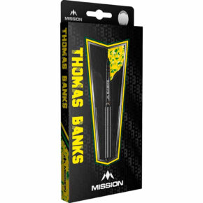 Misaladejuegos Dardos Mission Thomas Banks Black PVD 90% 24g D3638 - Imagen 4
