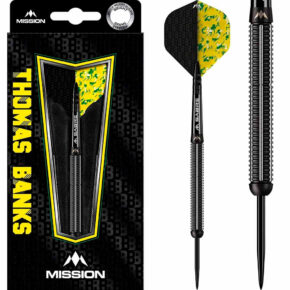 Misaladejuegos Dardos Mission Thomas Banks Black PVD 90% 24g D3638 - Imagen 6