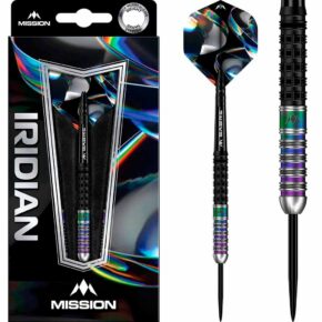 Misaladejuegos Dardos Mission Iridian Black Coral PVD 90% 22g D3600 - Imagen 6
