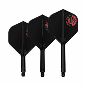 Misaladejuegos Plumas Target K-Flex No.2 Medium Black Logo 410232 - Imagen 2