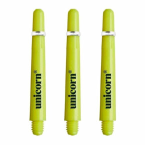 Misaladejuegos Cañas Unicorn Darts Gripper 4 PC Amarillo Neon 35mm  78927 - Imagen 3
