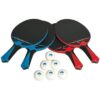 Misaladejuegos Kit Palas Ping Pong Buffalo Family Outdoor 4 Palas + 6 Pelotas 7050.026