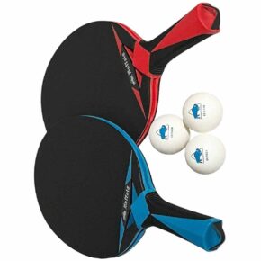 Misaladejuegos Kit Palas Ping Pong Buffalo Family Outdoor Duo 2 Palas + 3 Pelotas 7050.021 - Imagen 2