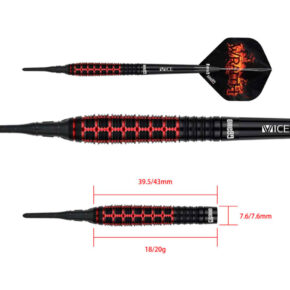 Misaladejuegos Dardos One80 Wraith W1 Soft 20gr 90% 9572 - Imagen 6