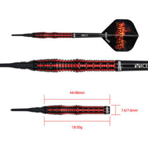 Misaladejuegos Dardos One80 Wraith W2 Soft 18gr 90% 9575 - Imagen 6