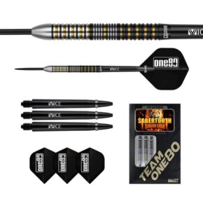 Misaladejuegos Dardos One80 Tengku Shah Sabertooth Steel 23gr 90% 9602 - Imagen 7