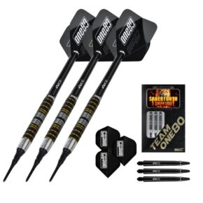 Misaladejuegos Dardos One80 Tengku Shah Sabertooth Soft 18gr 90% 9612 - Imagen 4