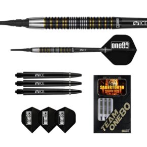 Misaladejuegos Dardos One80 Tengku Shah Sabertooth Soft 18gr 90% 9612 - Imagen 7