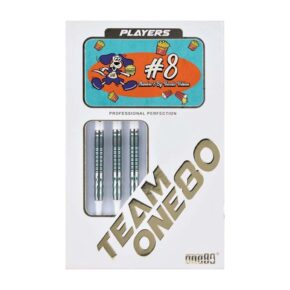 Misaladejuegos Dardos One80 Number 8 By Yasuko Uehara Blue Soft 19gr 90% 9614 - Imagen 3