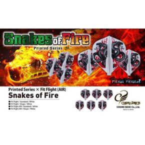 Misaladejuegos Plumas Fit Flight Snakes Of Fire Standard - Imagen 4