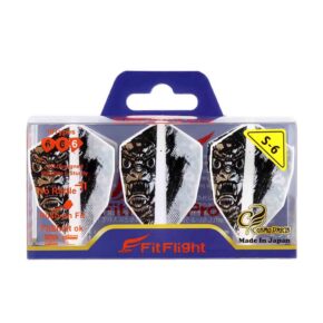 Misaladejuegos Plumas Fit Flight Pro Series S-6 Haze Leung ver.4 Blanco - Imagen 3