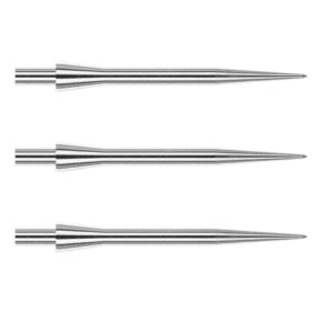 Misaladejuegos Punta Winmau Velocity Silver Effect Dart Points 32mm 8612 - Imagen 2