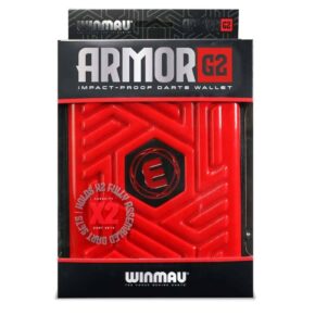 Misaladejuegos Funda Dardos Winmau Armor G2 Dart Wallet Rojo 8344 - Imagen 4