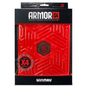 Misaladejuegos Funda Dardos Winmau Armor G4 Dart Wallet Rojo 8348 - Imagen 4