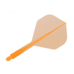 Misaladejuegos Plumas Condor Axe Standard Neon Naranja XL 37.5mm 3 Uds.