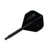 Misaladejuegos Plumas Condor Axe Standard L4zyAlone Negro S 21.5mm 3 Uds.