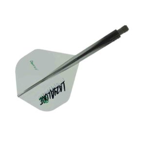 Misaladejuegos Plumas Condor Axe Standard L4zyAlone Negro Transparente M 27.5mm 3 Uds. - Imagen 3