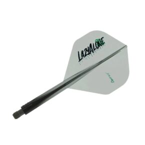 Misaladejuegos Plumas Condor Axe Standard L4zyAlone Negro Transparente S 21.5mm 3 Uds.