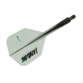 Misaladejuegos Plumas Condor Axe Shape L4zyAlone Negro Transparente M 27.5mm 3 Uds. - Imagen 3