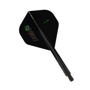 Misaladejuegos Plumas Condor Axe Standard L4zyAlone Negro M 27.5mm 3 Uds. - Imagen 2