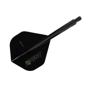 Misaladejuegos Plumas Condor Axe Standard L4zyAlone Negro M 27.5mm 3 Uds. - Imagen 3