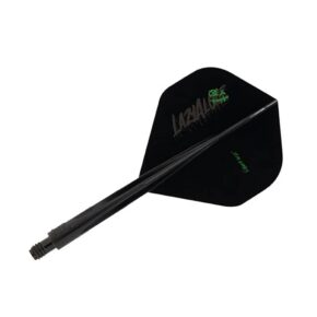 Misaladejuegos Plumas Condor Axe Standard L4zyAlone Negro L 33.5mm 3 Uds.
