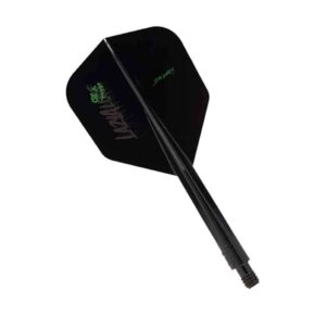 Misaladejuegos Plumas Condor Axe Shape L4zyAlone Negro M 27.5mm 3 Uds. - Imagen 2