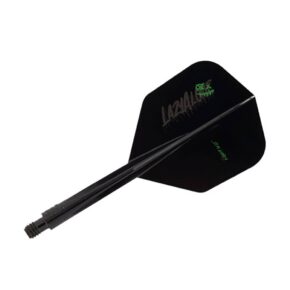 Misaladejuegos Plumas Condor Axe Shape L4zyAlone Negro M 27.5mm 3 Uds.