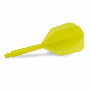 Misaladejuegos Plumas Condor Axe Shape Amarillo XL 37.5mm 3 Uds. - Imagen 2