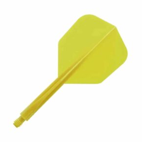 Misaladejuegos Plumas Condor Axe Shape Amarillo XL 37.5mm 3 Uds.