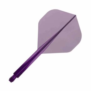 Misaladejuegos Plumas Condor Axe Standard Morada Clara XL 37.5mm 3 Uds.