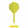 Misaladejuegos Plumas Condor Axe Standard Amarillo XL 37.5mm 3 Uds. - Imagen 2