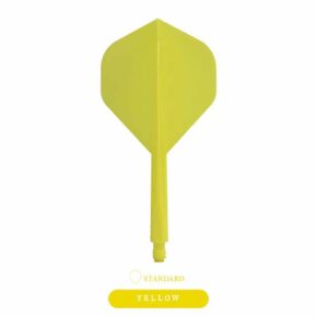 Misaladejuegos Plumas Condor Axe Standard Amarillo XL 37.5mm 3 Uds. - Imagen 2