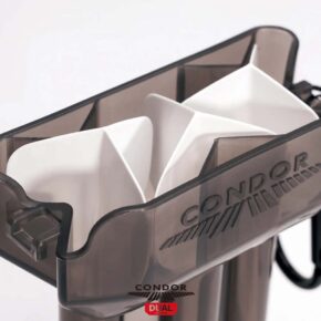 Misaladejuegos Estuche Dardos Condor Box Dual Glitter Gold - Imagen 3