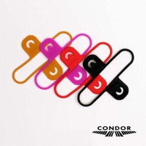 Misaladejuegos Gomas para estuche Condor Dual Belt Negro - Imagen 3