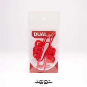 Misaladejuegos Gomas para estuche Condor Dual Belt Rojo - Imagen 2