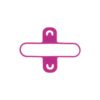 Misaladejuegos Gomas para estuche Condor Dual Belt Morado