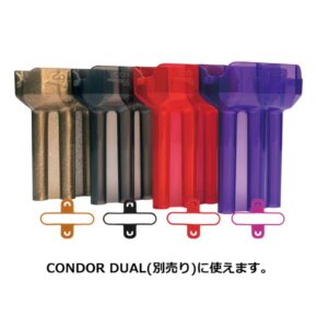 Misaladejuegos Gomas para estuche Condor Dual Belt Morado - Imagen 5