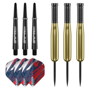 Misaladejuegos Dardos Goat Homerun Oro Latón Steel 15gr GD7000000 - Imagen 4