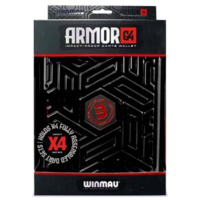Misaladejuegos Funda Dardos Winmau Armor G4 Dart Wallet Negro 8346 - Imagen 4