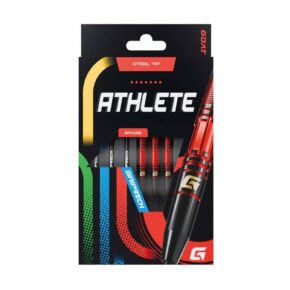 Misaladejuegos Dardos Goat Athlete Red Steel Latón 11gr GD7000190 - Imagen 6