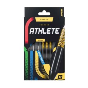 Misaladejuegos Dardos GOAT Athlete Yellow Steel Latón 12gr GD7000150 - Imagen 6