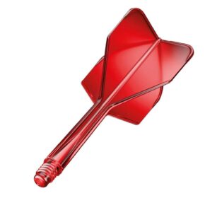 Misaladejuegos Plumas GOAT Air No6 Shape Corta 20mm Rojo GD8000050