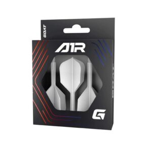 Misaladejuegos Plumas GOAT Air No6 Shape Corta 20mm Blanco GD8000020 - Imagen 4