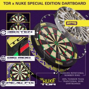 Misaladejuegos Set Diana Target Tor + Surround Luke Littler World Champion Edition 2025 440152 - Imagen 3