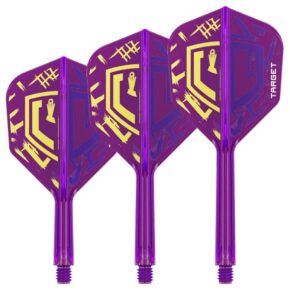 Misaladejuegos Plumas Target K-Flex No.6 Shape Intermediate Luke Littler World Champion 2025 410181