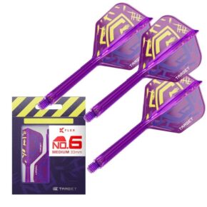 Misaladejuegos Plumas Target K-Flex No.6 Shape Intermediate Luke Littler World Champion 2025 410181 - Imagen 4