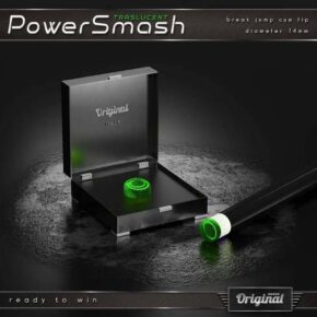 Misaladejuegos Suela Taco Billar Break Jump Original Power Smash Verde Translúcido 14.5mm 05049 - Imagen 3