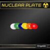 Misaladejuegos Refuerzo para virola Original Nuclear Plate Rojo 04401-RD - Imagen 3